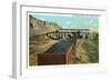 Coal Mining, Rock Springs, Wyoming-null-Framed Art Print