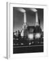 Coal Ships Unload at Battersea Power Station, July 1950-null-Framed Premium Photographic Print