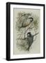 Coal Tit, Illustration from 'A History of British Birds' by William Yarrell, c.1905-10-Edward Adrian Wilson-Framed Giclee Print
