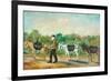 Coal Transportation in to Shibden Valley, 1880-null-Framed Giclee Print