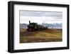 Coal Trucks and Locomotive Preserved as a Monument at Ny Alesund-David Lomax-Framed Photographic Print