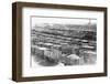Coal Wagons in Railroad Sidings-null-Framed Photographic Print