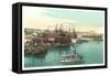 Coal Wharves, Portsmouth-null-Framed Stretched Canvas