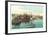 Coal Wharves, Portsmouth-null-Framed Premium Giclee Print