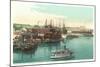 Coal Wharves, Portsmouth-null-Mounted Premium Giclee Print