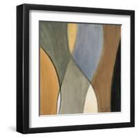 Coalescence, Earthtones II-Lanie Loreth-Framed Art Print