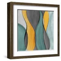 Coalescence in Gray I-Lanie Loreth-Framed Art Print