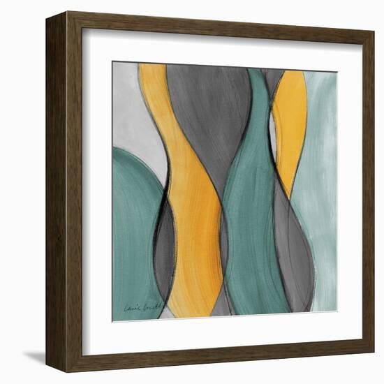 Coalescence in Gray I-Lanie Loreth-Framed Art Print