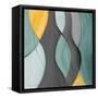 Coalescence in Gray II-Lanie Loreth-Framed Stretched Canvas