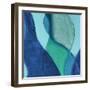 Coalescing Teal Spring II-Lanie Loreth-Framed Art Print