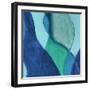 Coalescing Teal Spring II-Lanie Loreth-Framed Art Print