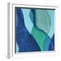 Coalescing Teal Spring II-Lanie Loreth-Framed Art Print