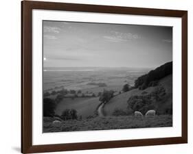 Coaley Peak, Dursley, Cotswolds, England-Peter Adams-Framed Photographic Print