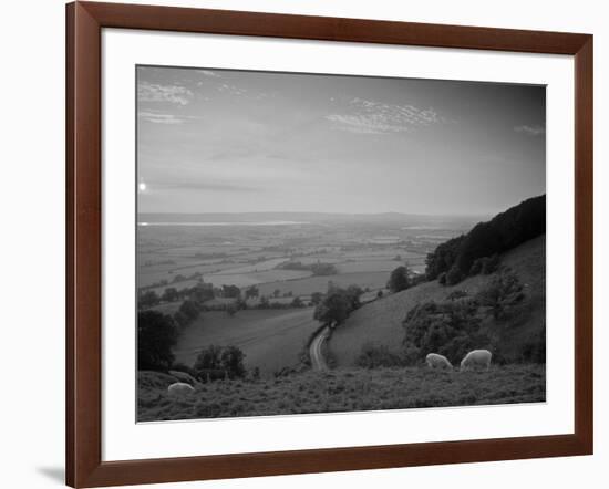 Coaley Peak, Dursley, Cotswolds, England-Peter Adams-Framed Photographic Print