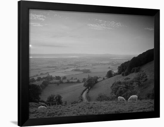 Coaley Peak, Dursley, Cotswolds, England-Peter Adams-Framed Photographic Print