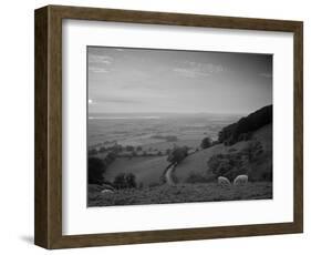 Coaley Peak, Dursley, Cotswolds, England-Peter Adams-Framed Photographic Print