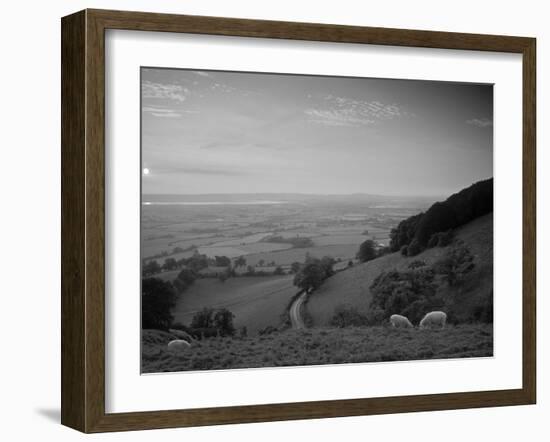 Coaley Peak, Dursley, Cotswolds, England-Peter Adams-Framed Photographic Print