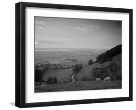 Coaley Peak, Dursley, Cotswolds, England-Peter Adams-Framed Photographic Print