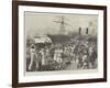 Coaling a Steamer at Kingston, Jamaica-null-Framed Giclee Print