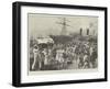 Coaling a Steamer at Kingston, Jamaica-null-Framed Giclee Print