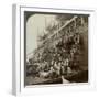 Coaling the Pacific Mail Ss 'Siberia, at the Fortified Naval Station of Nagasaki, Japan, 1904-Underwood & Underwood-Framed Photographic Print