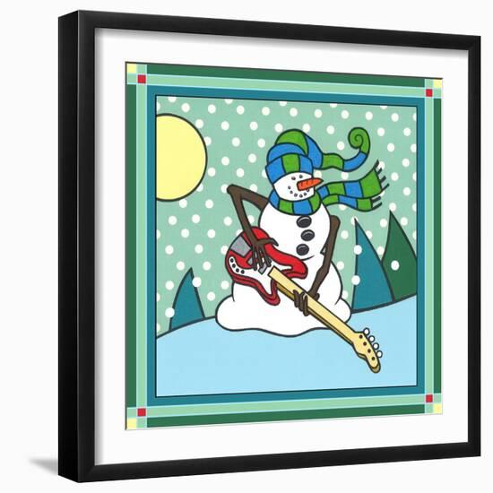 Coalman the Snowman Bass 1-Denny Driver-Framed Giclee Print