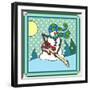 Coalman the Snowman Bass 1-Denny Driver-Framed Giclee Print