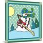 Coalman the Snowman Bass 1-Denny Driver-Mounted Giclee Print