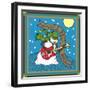 Coalman the Snowman Guitar 1-Denny Driver-Framed Giclee Print