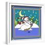 Coalman the Snowman Hockey 1-Denny Driver-Framed Giclee Print