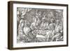 Coarse Behaviour at the Dining Table During the Renaissance Period-null-Framed Giclee Print