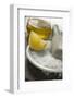 Coarse Salt with Pestle, Lemon and Olive Oil-Foodcollection-Framed Photographic Print