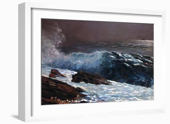 Coast, 1890-Winslow Homer-Framed Giclee Print