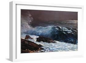 Coast, 1890-Winslow Homer-Framed Giclee Print