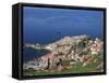 Coast and the Town of Camara De Lobos on the Island of Madeira, Portugal, Atlantic-Hans Peter Merten-Framed Stretched Canvas