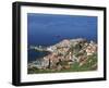 Coast and the Town of Camara De Lobos on the Island of Madeira, Portugal, Atlantic-Hans Peter Merten-Framed Photographic Print