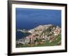 Coast and the Town of Camara De Lobos on the Island of Madeira, Portugal, Atlantic-Hans Peter Merten-Framed Photographic Print