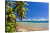 Coast around Merizo and its Coral Reef, Guam, Us Territory, Central Pacific, Pacific-Michael Runkel-Stretched Canvas