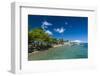 Coast around Merizo and its Coral Reef, Guam, Us Territory, Central Pacific, Pacific-Michael Runkel-Framed Photographic Print