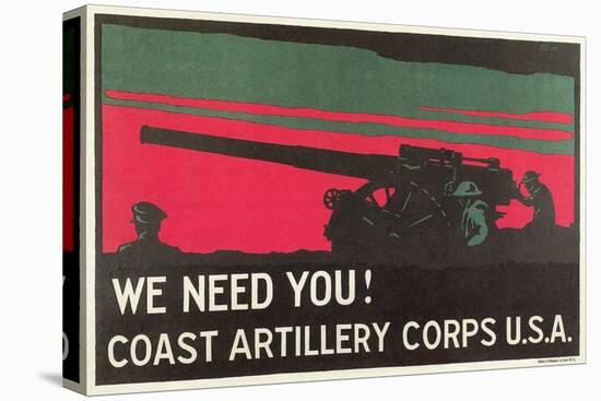 Coast Artillery Corps-null-Stretched Canvas