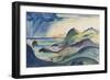 Coast at Cerberre-James Dickson Innes-Framed Giclee Print