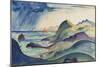 Coast at Cerberre-James Dickson Innes-Mounted Giclee Print