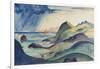 Coast at Cerberre-James Dickson Innes-Framed Giclee Print