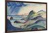 Coast at Cerberre-James Dickson Innes-Framed Giclee Print