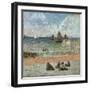 Coast at Dieppe Par Gauguin, Paul Eugene Henri (1848-1903). Oil on Canvas, Size : 71,5X71,5, 1885,-Paul Gauguin-Framed Giclee Print