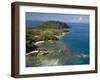 Coast at Nosy Be with Several Small Bays, North Madagascar-Inaki Relanzon-Framed Photographic Print