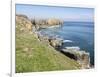 Coast at St. Govan, Pembrokeshire Coast National Park, Pembrokeshire, Wales, United Kingdom, Europe-Jean Brooks-Framed Photographic Print