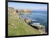 Coast at St. Govan, Pembrokeshire Coast National Park, Pembrokeshire, Wales, United Kingdom, Europe-Jean Brooks-Framed Photographic Print