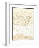 Coast Away I-Vanna Lam-Framed Art Print