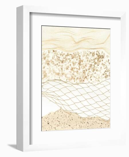 Coast Away I-Vanna Lam-Framed Art Print